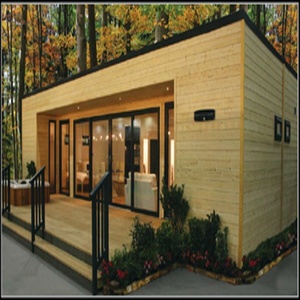 Espacio de Oficina Prefabricado con Estructura de Madera, Paredes Aisladas, Kit Integrado de Protección Solar de Madera, Incluye Puertas, Ventanas y Sistemas de Fijación - Product Image 1
