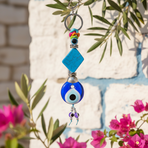 16 cm Evil Eyes Ornamento Vidrio Objeto Decorativo 3X16 cm - Product Image 3