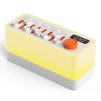 Slimme slaapassistentie-speaker met RGB-nachtlampje en white noise machine. Ideaal voor ontspanning, stressverlichting en feestgebruik