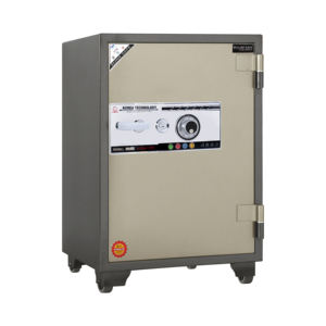 Coffre-fort électronique intelligent en acier de haute sécurité HS-87C avec serrure à clé et serrure numérique vietnamienne disponible à la vente - Product Image 2
