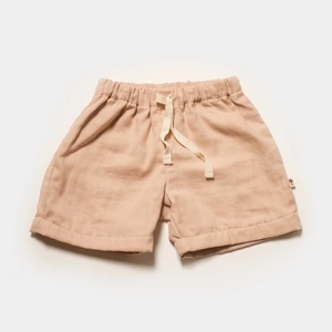 Vente chaude enfant en bas âge enfants coquille bouton haut avec <span class=keywords><strong>short</strong></span> de survêtement 2024 bébé garçons été coton <span class=keywords><strong>lin</strong></span> ensemble court - Product Image 4