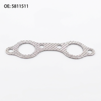 Penggantian Gasket Manifold Knalpot untuk Polaris OEM 5811511 Gasket Segel Knalpot Mesin ATV