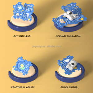 Circuit de Voiture DIY Éducatif pour Enfants, Puzzles en Plastique Montessori pour Enfants, Jouets de Circuit de Voiture pour Enfants - Product Image 5