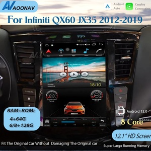 12.1 Inch Android Car Radio for Infiniti QX60 JX35 2012-2019 Stereo Multimedia Video Player GPS Navigation Unit Wireless Carplay - Product Image 2