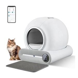 Lettiera per <span class=keywords><strong>Gatti</strong></span> Completamente Automatica 65L Grande Capacità Facile da Pulire Sensore Automatico con App Tuya Bestseller Transfrontaliero - Product Image 2