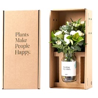 Boîtes d'emballage personnalisées pour plantes, boîtes d'emballage pour plantes vivantes en pot
