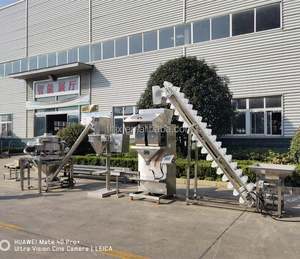 CE belgelendirme 200g 1000g kaju fındık tahıl mısır titreşimli tartmak dolgu granül paketleme makinesi ile kova asansörü - Product Image 5