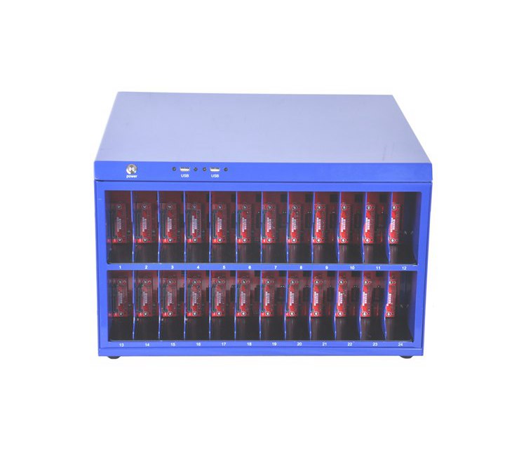 HDD Health Check Tester with 24 Ports - Hard Drive Testing