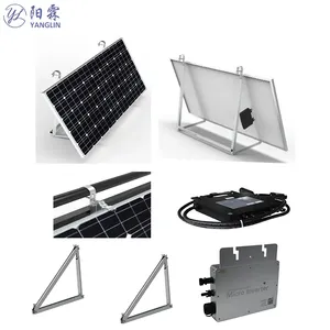 Balcón Sistema de energía solar Sistema solar OEM ODM Fácil instalación 800W Solar On-grid Tie 2000W <span class=keywords><strong>1500W</strong></span> Sistema de balcón - Product Image 2