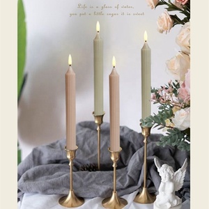 3D Bullet Black Flame Decorative Flameless <strong>pink</strong> Romantic Remote Control Wax Led Taper <strong>Candle</strong> Table <strong>Candle</strong> - Product Image 1
