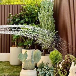 Planches décoratives anti-pourriture recyclables pour clôture de jardin, mur extérieur, terrasse et cloisonnement de jardin, panneau mural extérieur WPC - Product Image 4