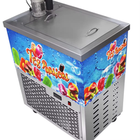 Popsicle de crème glacée commerciale faisant la machine fabricant de moulage de Popsicle d'acier inoxydable moules de Popsicle de fruits de yaourt armoire de congélateur