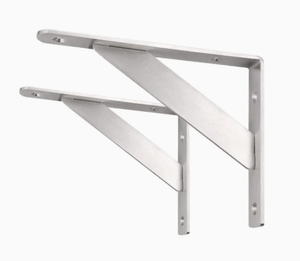 Nhiệm Vụ Nặng Nề Gấp Bảng Kim Loại Khung Tam Giác Có Thể Điều Chỉnh Gắn Gấp Thép Không Gỉ Kệ Khung - Product Image 1