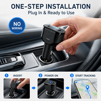 Localizador GPS 4G para Vehículos, Conexión Directa de Fábrica, Plug and Play, con Aplicación Gratuita, Plataforma Personalizada OEM/ODM e Integración API