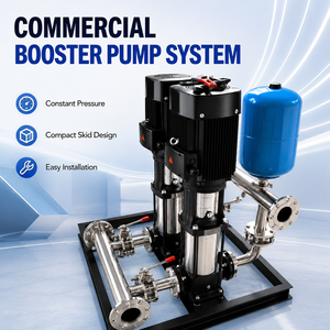 Pompe centrifuge verticale et horizontale pour eau brute industrielle, pour alimentation en eau brute des stations de traitement d'eau par osmose inverse - Product Image 4