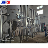 Huile chaude à la vapeur Distillation moléculaire de jus de raisin Extraction d'huile essentielle Concentrateur d'évaporation unique à film tombant