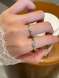 Xinfly 18K Gold Marquise Shaped 1.0ct Lab Diamond <b>Ring</b> Luxury Wholesale <b>for</b> Women and <b>Men</b> - Product Image 4