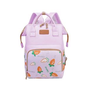 Custom Logo Waterproof Baby Diaper Bag With USB <b>Large</b> <b>Capacity</b> Mommy <b>Backpacks</b> - Product Image 3