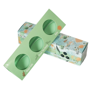 Tùy Chỉnh Tráng Giấy Bao Bì Hộp Cmyk In Bom Tắm Sản Phẩm Quà Tặng Gói Kinh Tế Tắm Muối Xà Phòng 3 Bộ Món Quà Nhỏ Hộp Giấy - Product Image 1