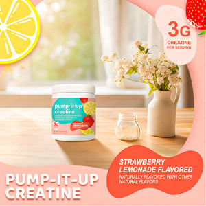 개인 라벨 펌프-it-up 50 인분 크레아틴 성인의 맛있는 딸기 레모네이드 맛 허브 보충제 소프트젤 캡슐 - Product Image 6
