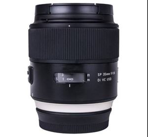 พร้อมส่ง เลนส์ Tamron SP 35mm F/1.8 Di VC USD F012 มือสอง สำหรับกล้อง Canon EF Mount Full Frame - Product Image 2