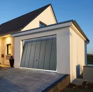 <span class=keywords><strong>Porte</strong></span> de <span class=keywords><strong>garage</strong></span> moderne sur mesure à ouverture <span class=keywords><strong>basculante</strong></span>, en aluminium, sans rail, monobloc isolé, motorisée, pour villas personnalisées - Product Image 5