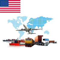 Expédition de fret multimodal de Chine vers les États-Unis et dans le monde entier, Top 10 des transitaires logistiques, transport porte-à-porte par mer, air et terre, assistance 24h/24 et 7j/7