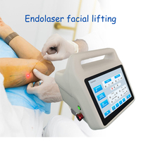 Endolaser 980nm 1470nm 50W pour lifting facial, lifting du menton, remodelage en V, Lipodefine, Endotight