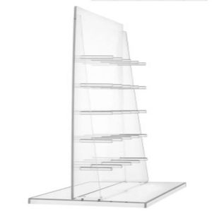 Giáng sinh đẹp trai rõ ràng <span class=keywords><strong>Acrylic</strong></span> bánh đứng Riser <span class=keywords><strong>Acrylic</strong></span> Donut tường hiển thị trường hợp cho cửa hàng nhà hàng - Product Image 4