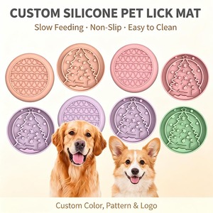 Bol d'alimentation en silicone pour animaux de compagnie, qualité alimentaire, à alimentation lente, personnalisé - Product Image 6