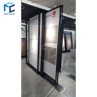 Push Pull Rock Platte Granit Marmor Kunststein Schiebe muster Rack Keramik fliesen Stein Display Rack