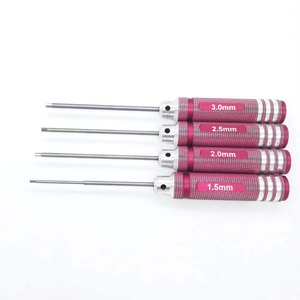 Juego de 4 destornilladores hexagonales DIY OEM para drones RC, herramientas para destornillar drones RC, destornillador RC, juego de destornilladores OEM - Product Image 3