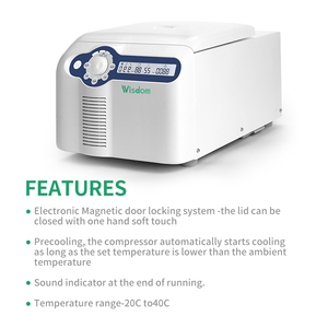 WISDOM D1524R Laboratory High Speed Refrigerated Micro <strong>Centrifuge</strong> with Good Price - Product Image 3