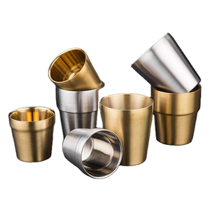 Vaso de Alta Calidad para Bebidas Frías, Acero Inoxidable 304, Reutilizable, Doble Capa, Anti-Escaldaduras, Anti-Caídas, para Leche, Café, Cerveza, 300 ml - Product Image 6