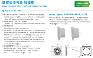 Akıllı tip süper enerji tasarrufu banyo fan tavan monte egzoz fanı su geçirmez duvar pencere havalandırma fanı