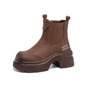 <span class=keywords><strong>Botas</strong></span> de Plataforma con Cordones y Suela Gruesa, <span class=keywords><strong>Botas</strong></span> de Tacón Alto para Mujer, Invierno 2025, <span class=keywords><strong>Botas</strong></span> Casuales, Modernas y Versátiles - Product Image 4