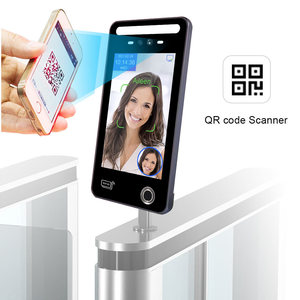 เครื่องบันทึกเวลาเข้าออกของพนักงาน IP65 กันน้ำกลางแจ้ง เทอร์มินัลควบคุมการเข้าออก ลายนิ้วมือ ไบโอเมตริกซ์ ระบบจดจำใบหน้า - Product Image 6