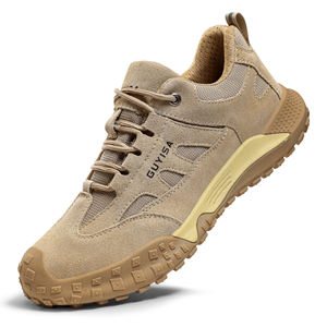 Chaussures de sécurité ultra-légères et respirantes à embout d'acier - Anti-écrasement et anti-perforation pour les travailleurs de la logistique d'entrepôt - Product Image 1