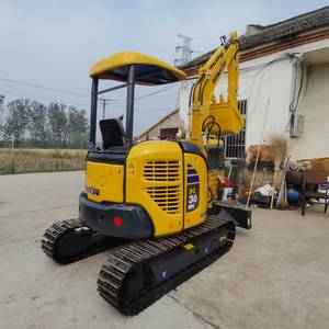 Excavadora Usada Komatsu PC30MR de 3 Toneladas en Oferta, Mini Excavadora de Segunda Mano con Certificación EPA y CE, Modelo 2023 en Existencia - Product Image 3