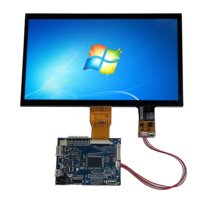 Modul Layar Sentuh IPS TFT LCD 10,1 inci dengan Antarmuka RGB Teknologi Kapasitif Multi-sentuh Lampu Latar LED Resolusi 1024x600