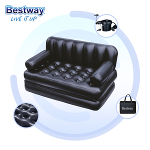 Ghế <span class=keywords><strong>sofa</strong></span> hơi Bestway 75054 hai người ngồi, chất liệu PVC, 5 trong 1, dùng ngoài trời, đi bộ đường dài, cắm trại, phòng khách, phòng ngủ, kèm bơm - Product Image 1