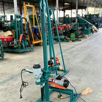 Foreuse électrique verticale portative Dolphin pour puits d'eau, avec moteur, profondeur max. 60 m, puissance 1,5 kW/2,2 kW