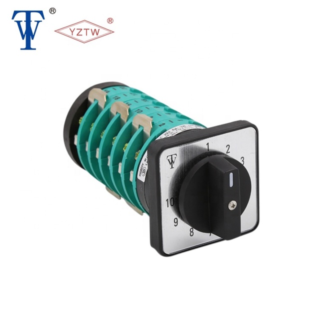 YZTW KDHc-32A 10 Steps 1-10 Welding Machine Switch for NBC-270,300,315 CO2 Welding Machine Rotary Cam Switch With Good Quality