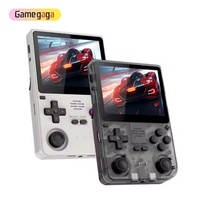 Powkiddy V20 El Oyun Konsolu 64GB 10000 Oyun Retro 3.5 inç IPS HD 5000mAh Pil Linux Sistemli Wi-Fi Çocuk Hediyesi