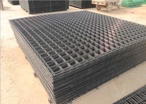 Grillage de construction noir plat et lisse, maille de base à force uniforme, pour pavage de sol et applications domestiques, grillage <span class=keywords><strong>soudé</strong></span> - Product Image 5