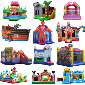 Hot Bán Thương Mại Vui Vẻ Công Viên Nhảy Nhà Bị Trả Lại <span class=keywords><strong>Inflatable</strong></span> Bouncer Nhảy Lâu Đài Bouncy Lâu Đài Trượt Cho Trẻ Em - Product Image 4