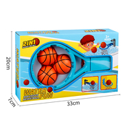 MY TOYS Nouveau Design Professionnel Flexible Attrayant Taille Amusante 2-en-1 Jouet de Basketball Aquatique Flottant en Forme de Poisson pour Salle de Bain ABS/PVC