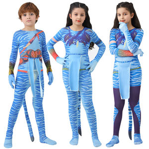 Disfraz <span class=keywords><strong>de</strong></span> <span class=keywords><strong>Jake</strong></span> Sully y Neytiri <span class=keywords><strong>de</strong></span> XJ TV & Movie, Traje Zentai, Mono para Niños y Adultos, Disfraces <span class=keywords><strong>de</strong></span> Halloween, Conjunto Familiar - Product Image 2