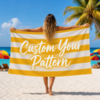 Eco Friendly Microfiber Beach Towel Custom OEM