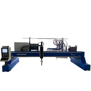 Multi cutting head CNC Gantry plasma and flame cutting machine oxy metal cutting machinery
